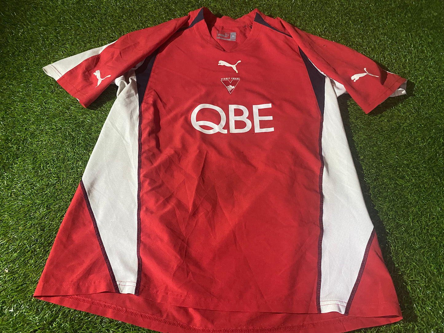 Sydney Swans Australia AFL Aussie Rules Football XL Extra Large Mans Puma Made Jersey