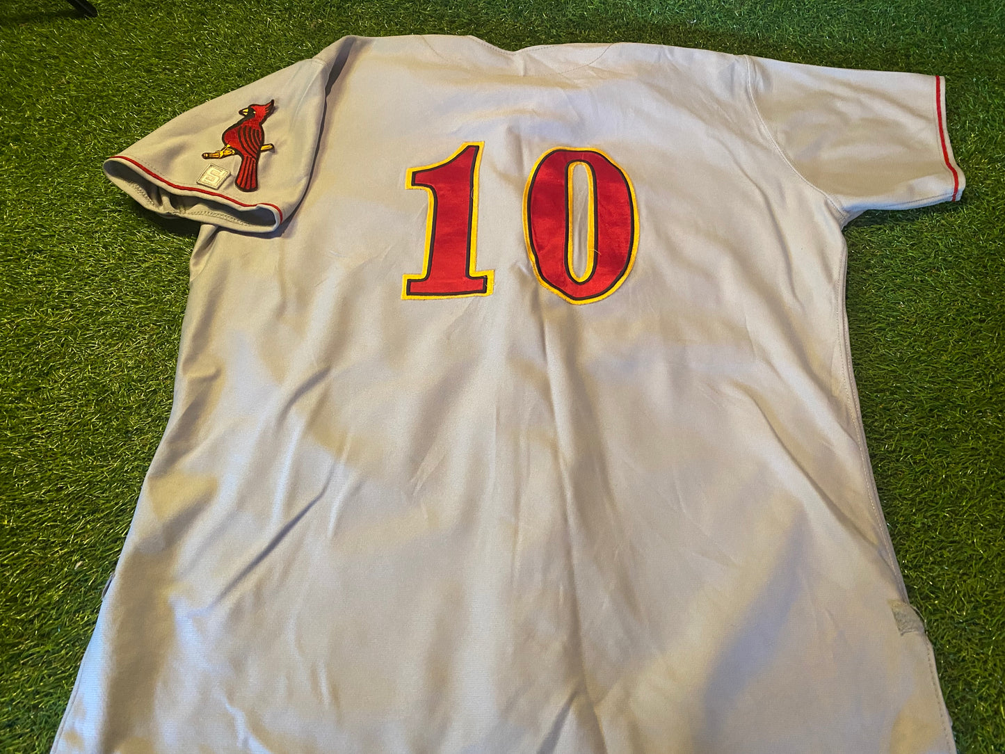 Calvert Hall MLB Baseball USA United States of America Large Mans Rare Vintage no10 Jersey