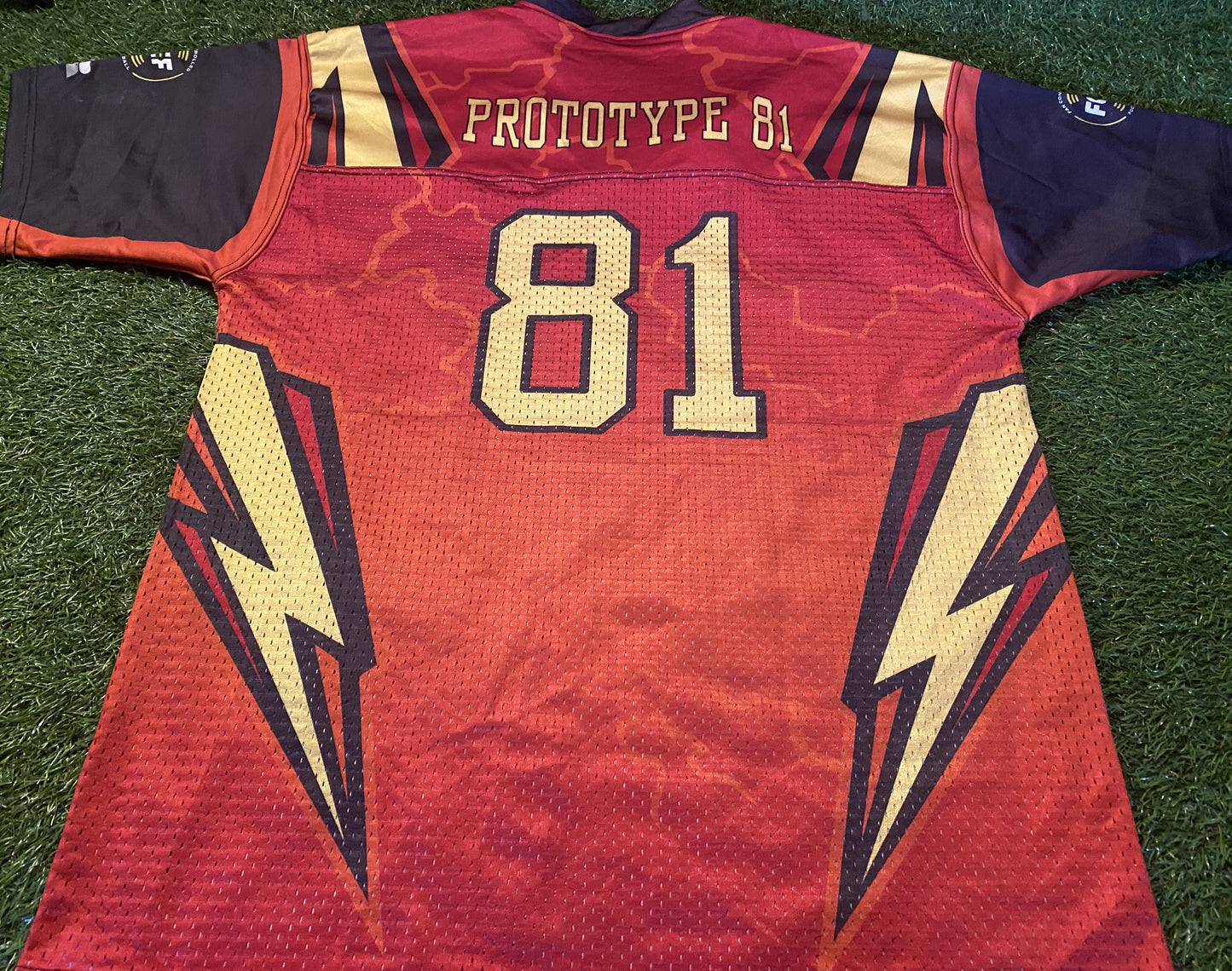 Zappers FCF Fan Controlled Football USA NFL American Football Medium Mans Jersey