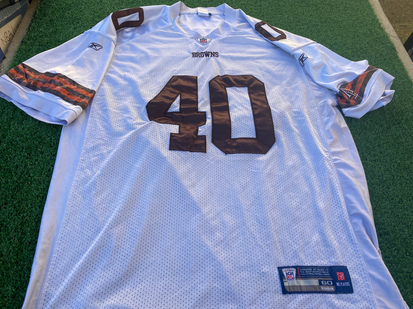 Cleveland Browns USA NFL American Football Big XXL 2XL Mans Hills no40 Reebok Jersey