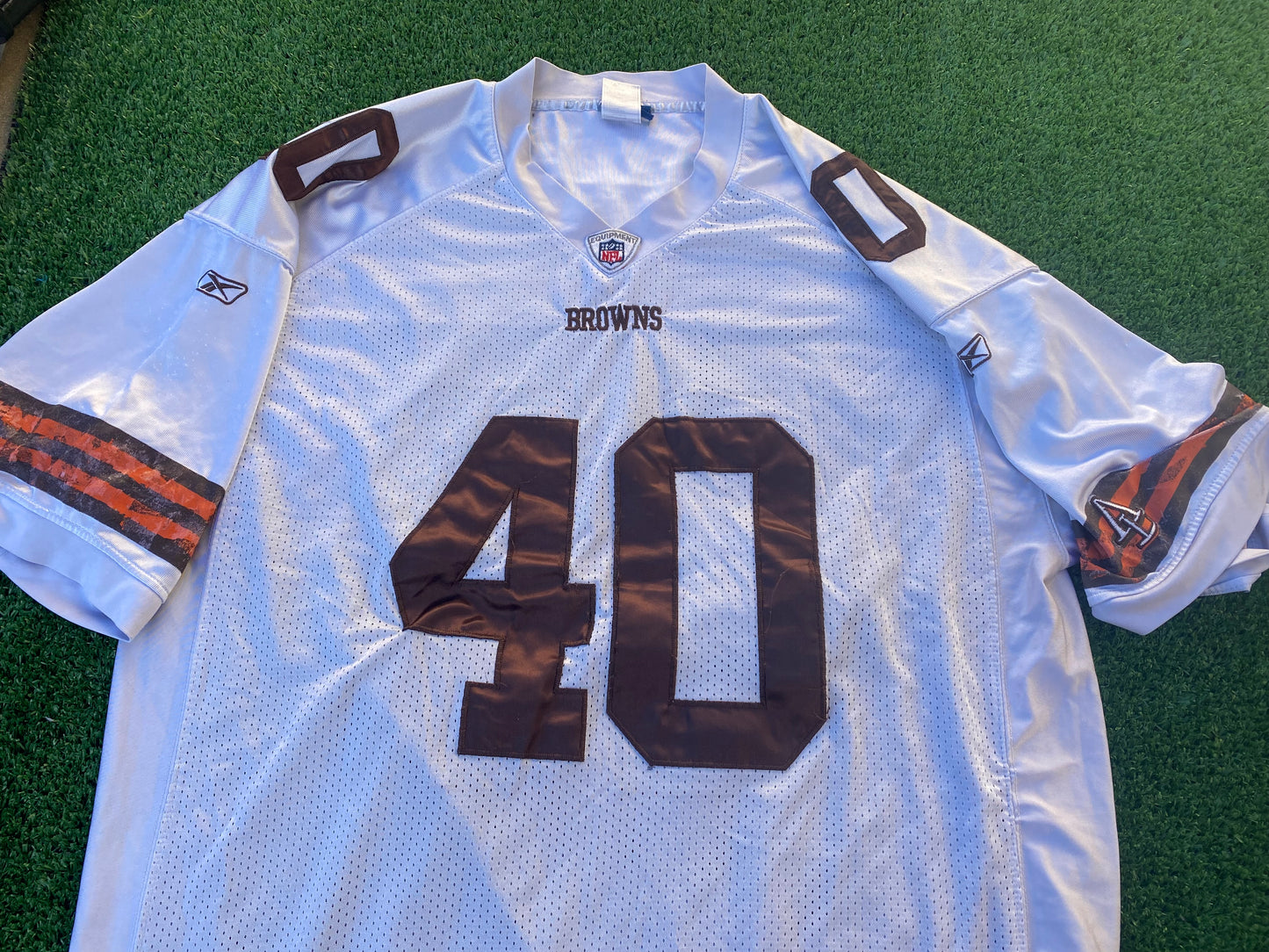 Cleveland Browns USA NFL American Football Big XXL 2XL Mans Hills no40 Reebok Jersey