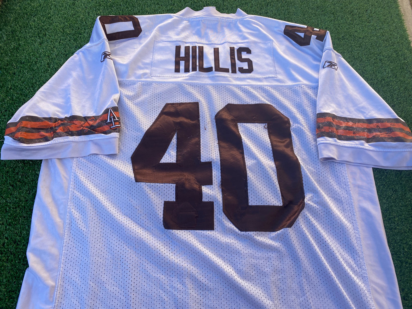 Cleveland Browns USA NFL American Football Big XXL 2XL Mans Hills no40 Reebok Jersey