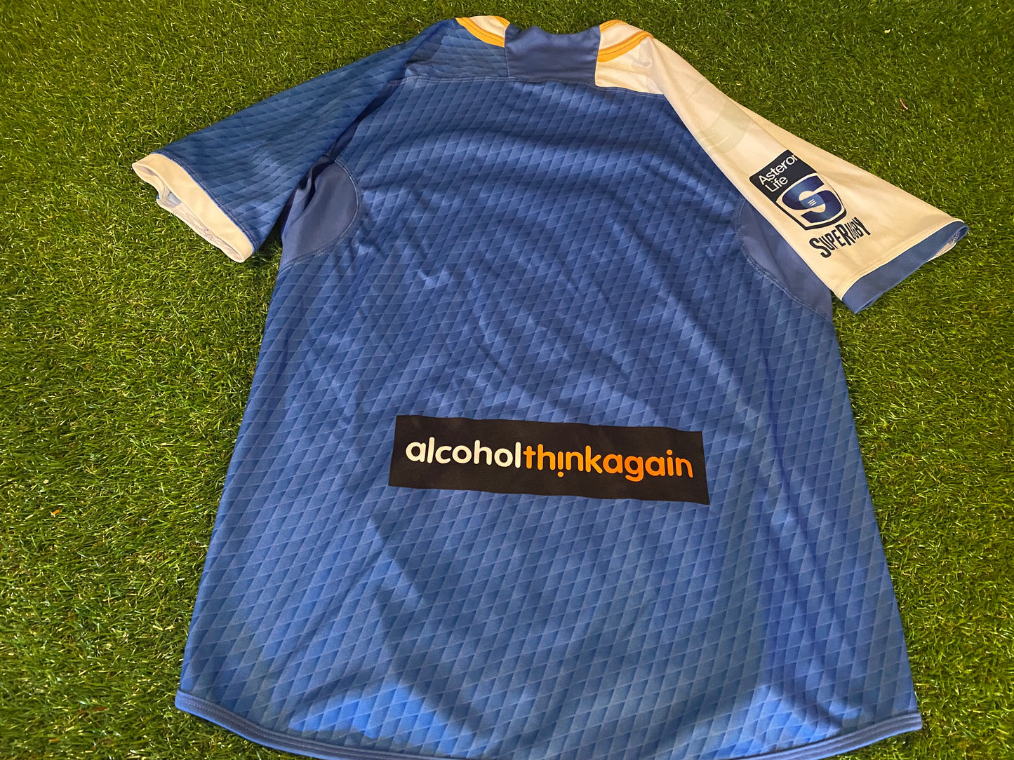 Western Force Australia Oz Rugby Union Football Large Mans Home Jersey