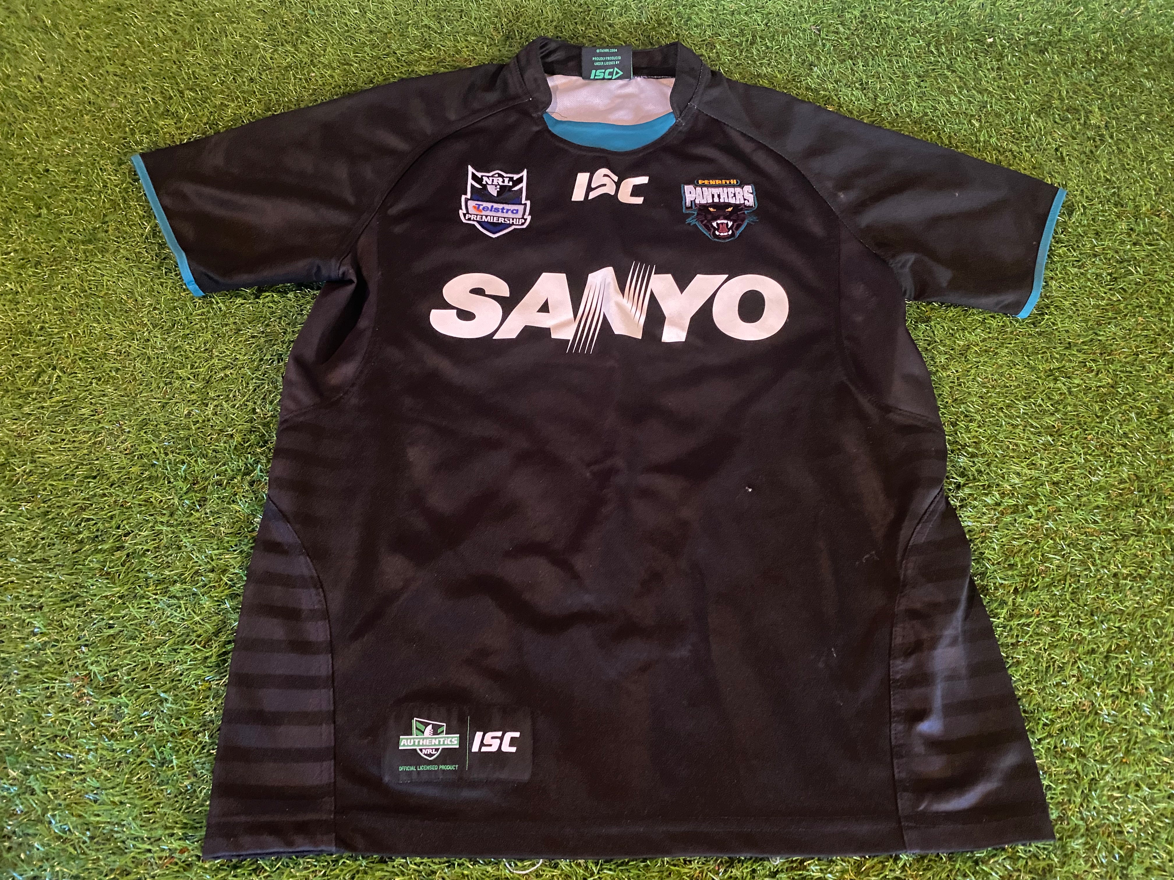 2010 Penrith Panthers Rugby League Away Shirt Large