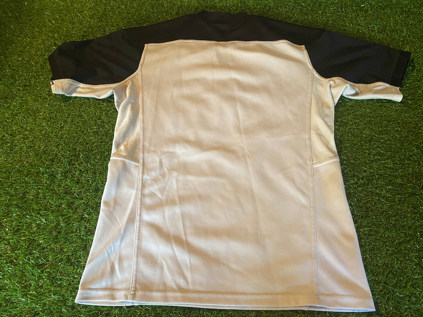 New Zealand All Blacks Rugby Union Football Large Mans Vintage Adidas Away Jersey