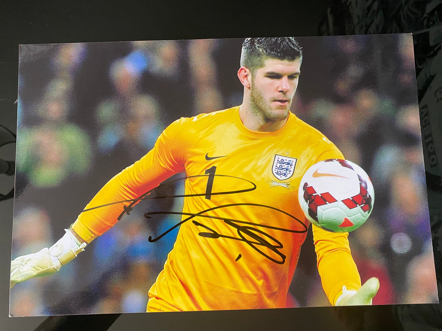 Celtic FC Scotland Soccer Football Fraser Foster Hand Signed 12 x 8 Inch Glossy Photo