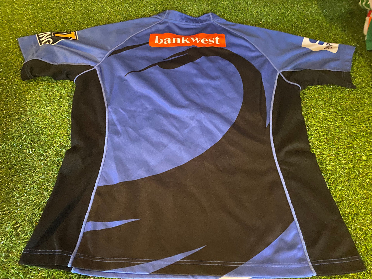 Western Force Australia Oz Rugby Union Football XXL 2XL Mans Kooga Home Jersey