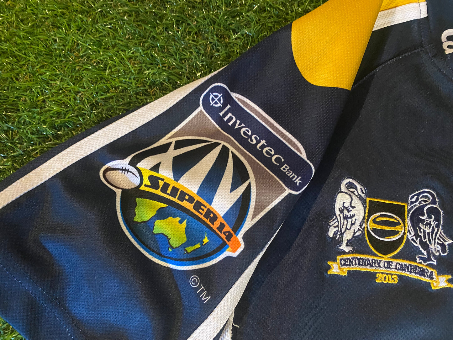 Brumbies Australia Oz Rugby Union Football Medium Mans Kooga Made Jersey