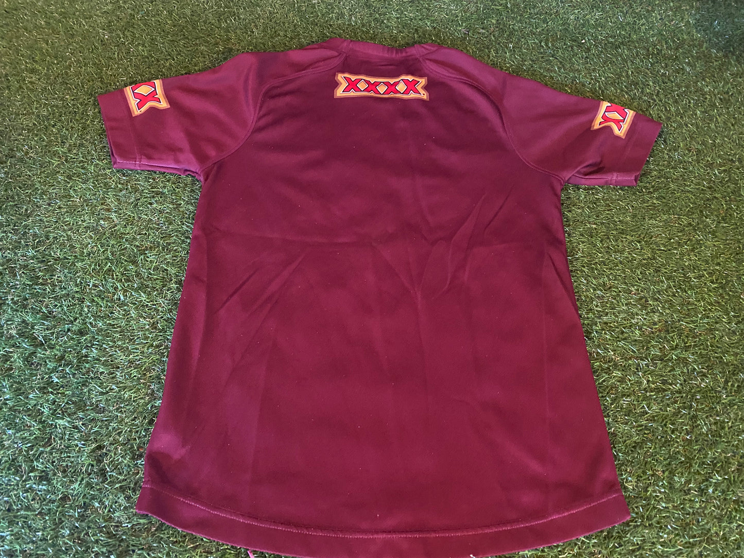 Queensland Maroons Australia Rugby League Football Small Mans CCC Made Home Jersey
