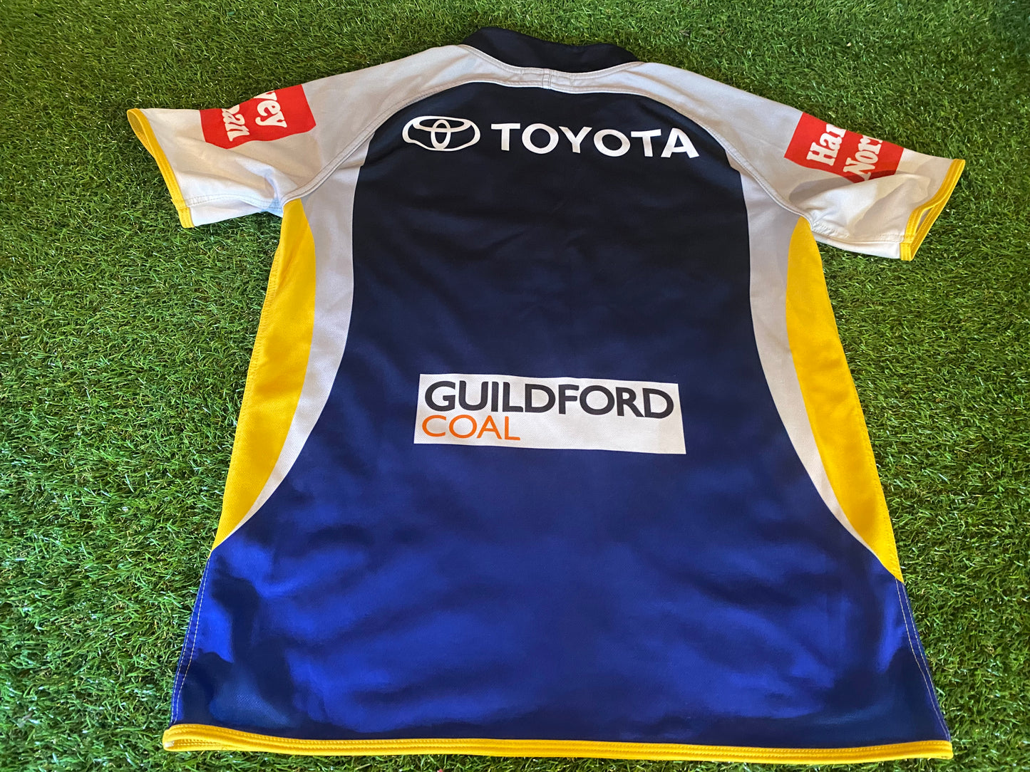 North Queensland Cowboys Rugby League Football Large Mans NRL Home Jersey