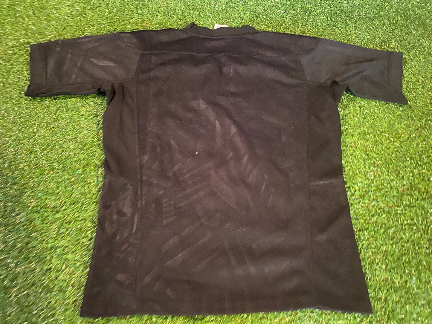 New Zealand All Blacks Rugby Union Football Medium Mans Adidas Made Home Jersey