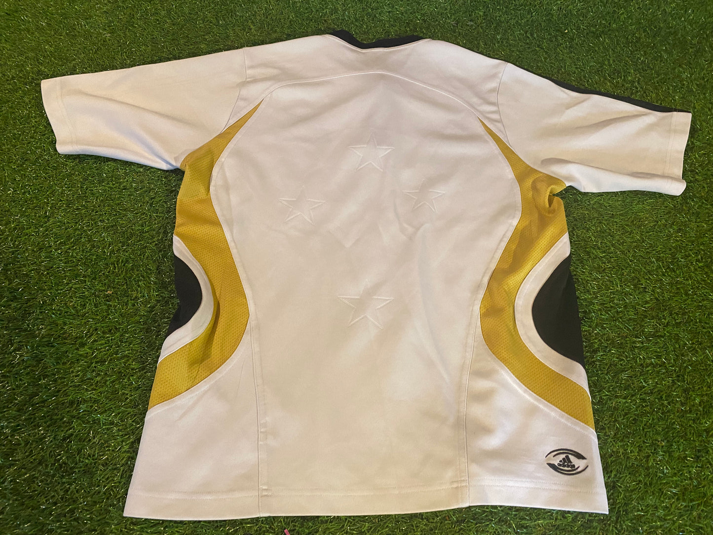 New Zealand All Blacks Rugby Union Football Medium Mans Adidas Made Away Jersey