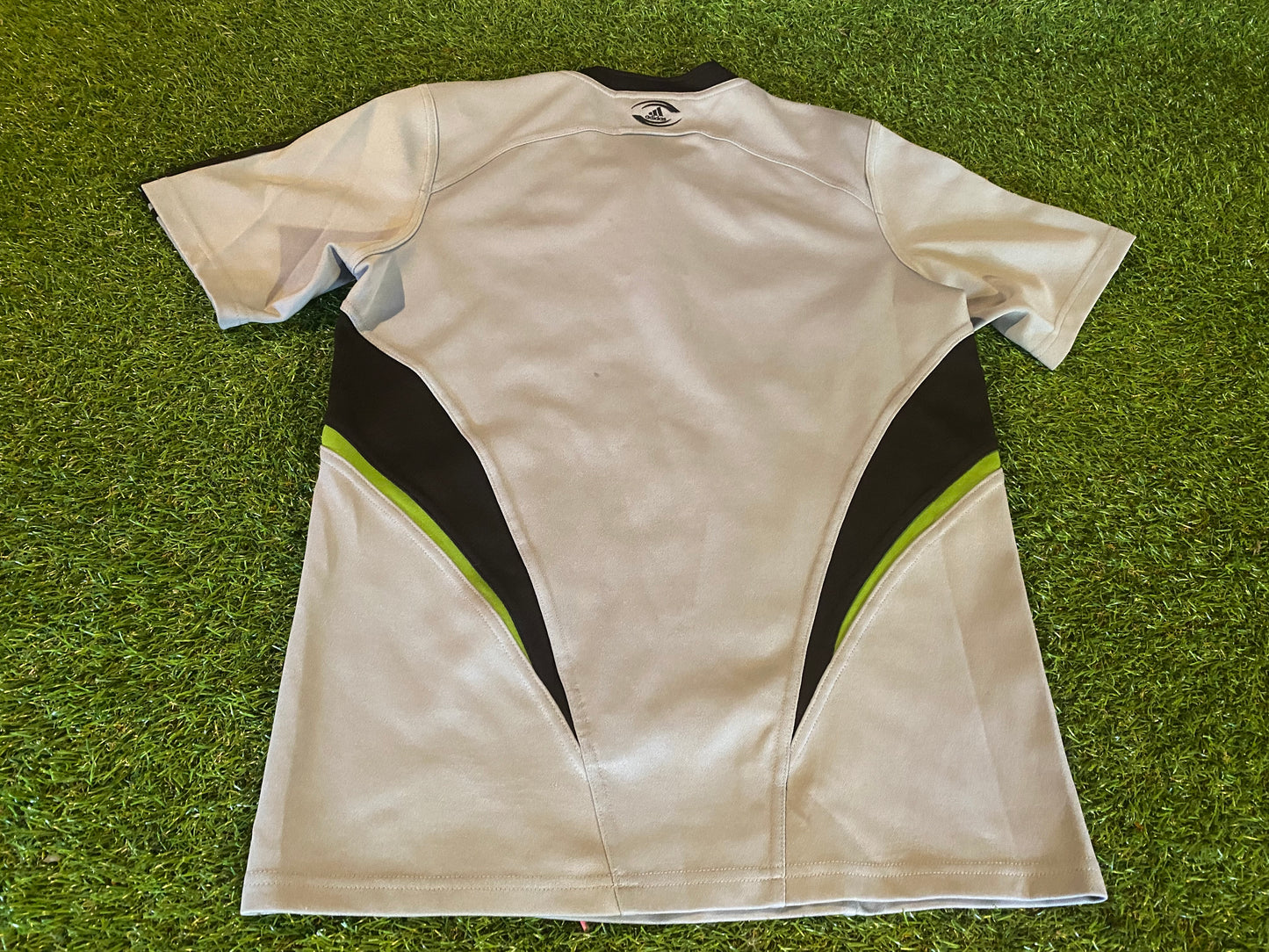 New Zealand All Blacks Rugby Union Football Small Mans Adidas Made Vintage Jersey