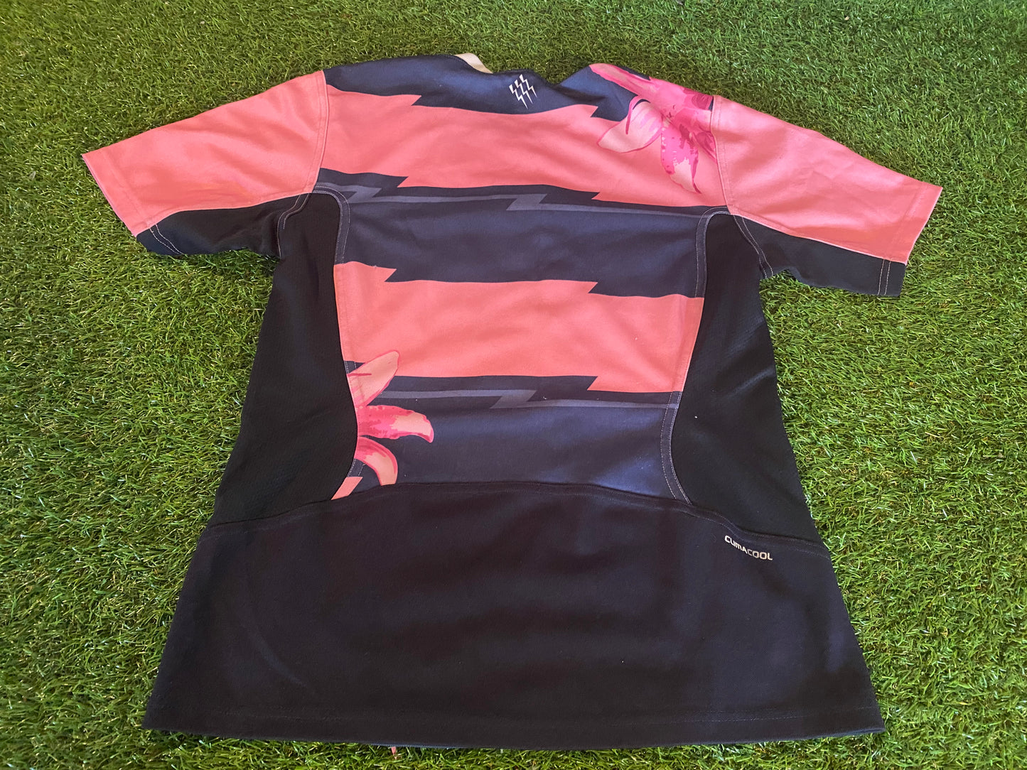 Stade Francais France French Rugby Union Football Small Mans Adidas Made Jersey