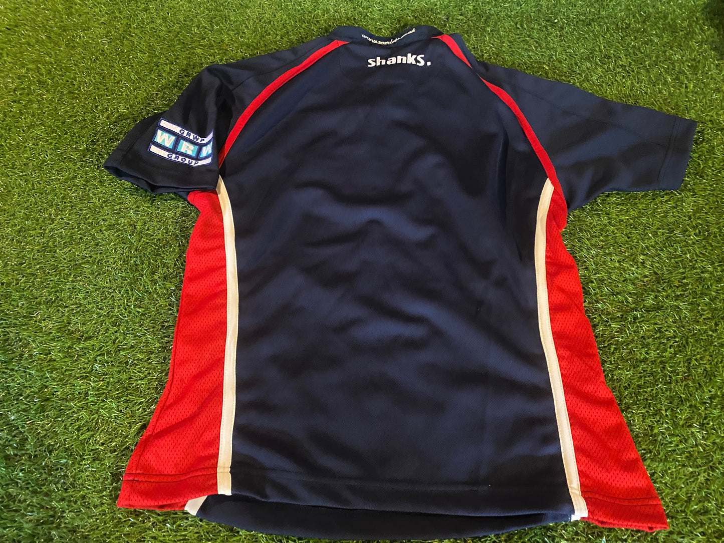 Scarlets Wales Welsh Cymru Rugby Union Medium Mans Kooga Made Jersey