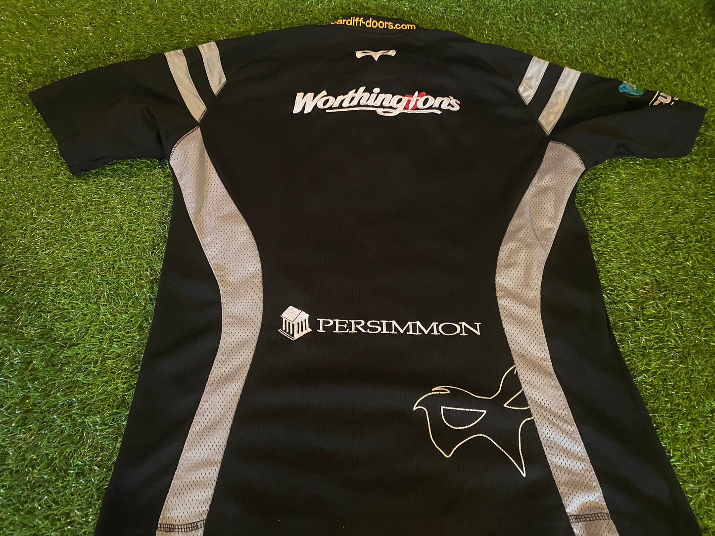 Ospreys Wales Welsh Cymru Rugby Union football Large Mans Kooga Made Jersey