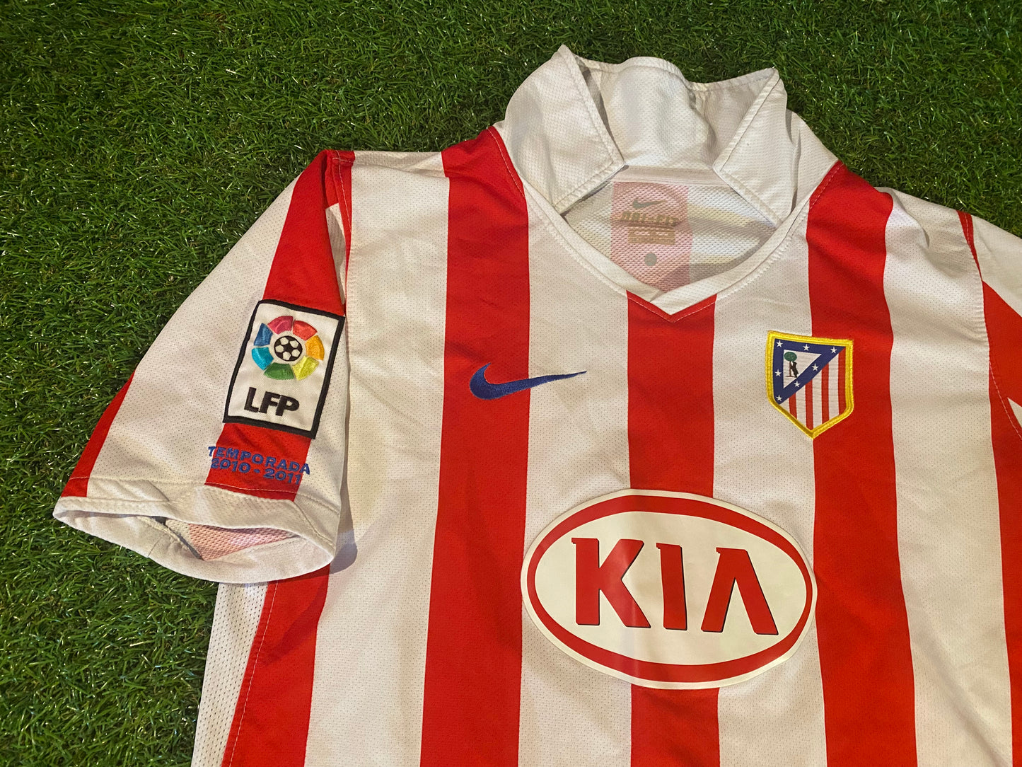 Atletico Madrid Spain Soccer Football XL Boys / Youths 13-14 yr Nike Made Home Jersey