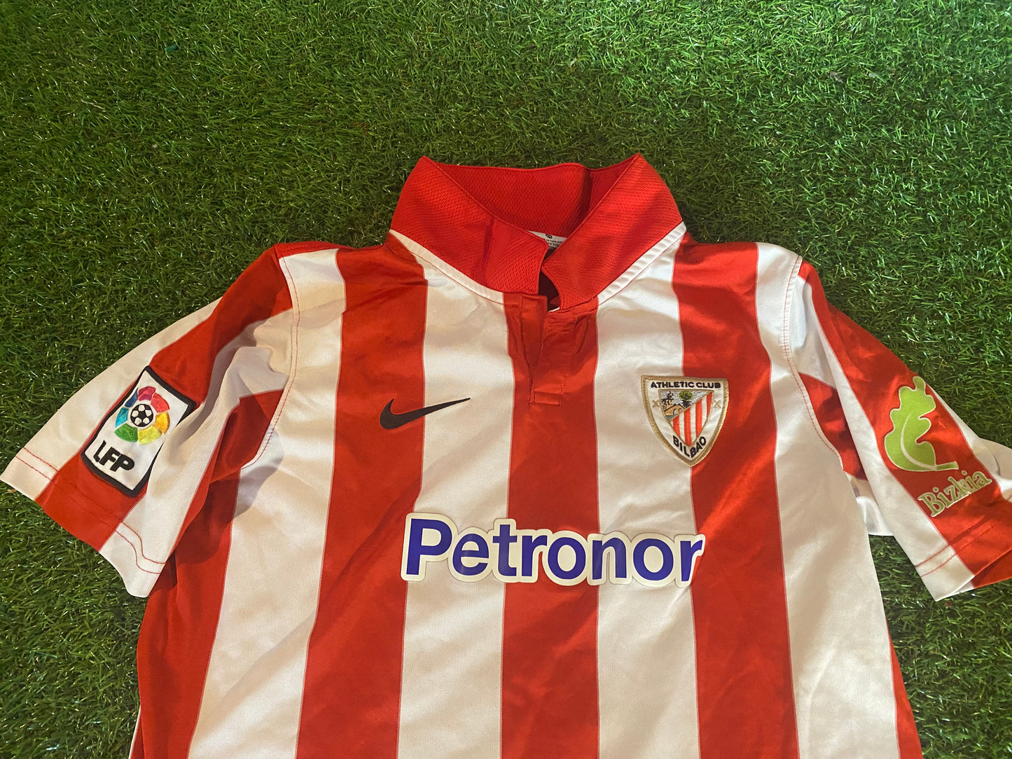 Athletic Club Bilbao Spain Soccer Football XL Boys / Youths 13-14 yr Nike Made Home Jersey
