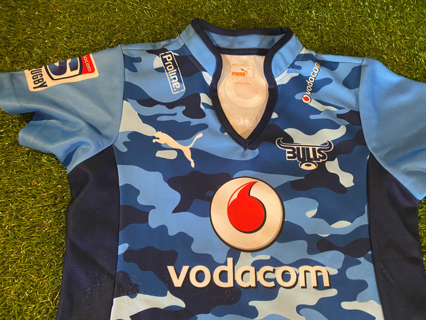 Bulls South Africa African Springboks Rugby Union Womans Large Puma Home Jersey