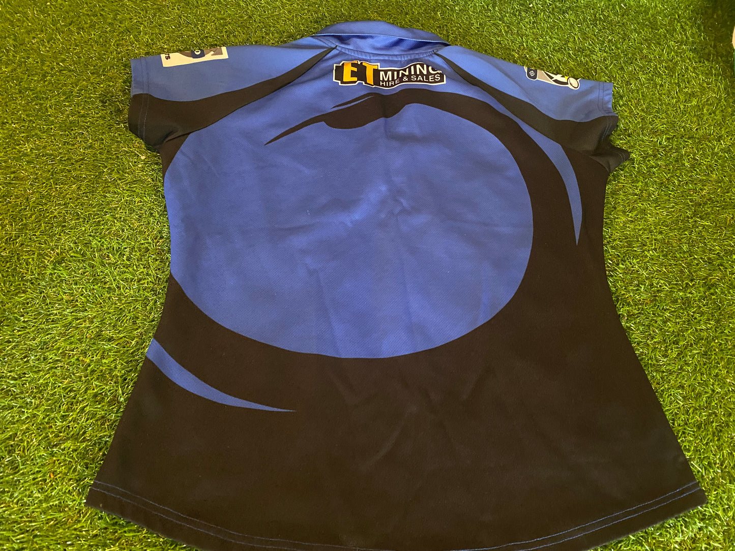 Western Force Australia Oz Rugby Union Football Womans Size 16 Home Jersey