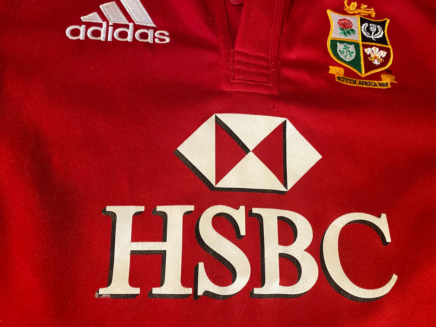 British & Irish Lions Rugby Union Football Small Mans 2009 Adidas Tour of South Africa Jersey