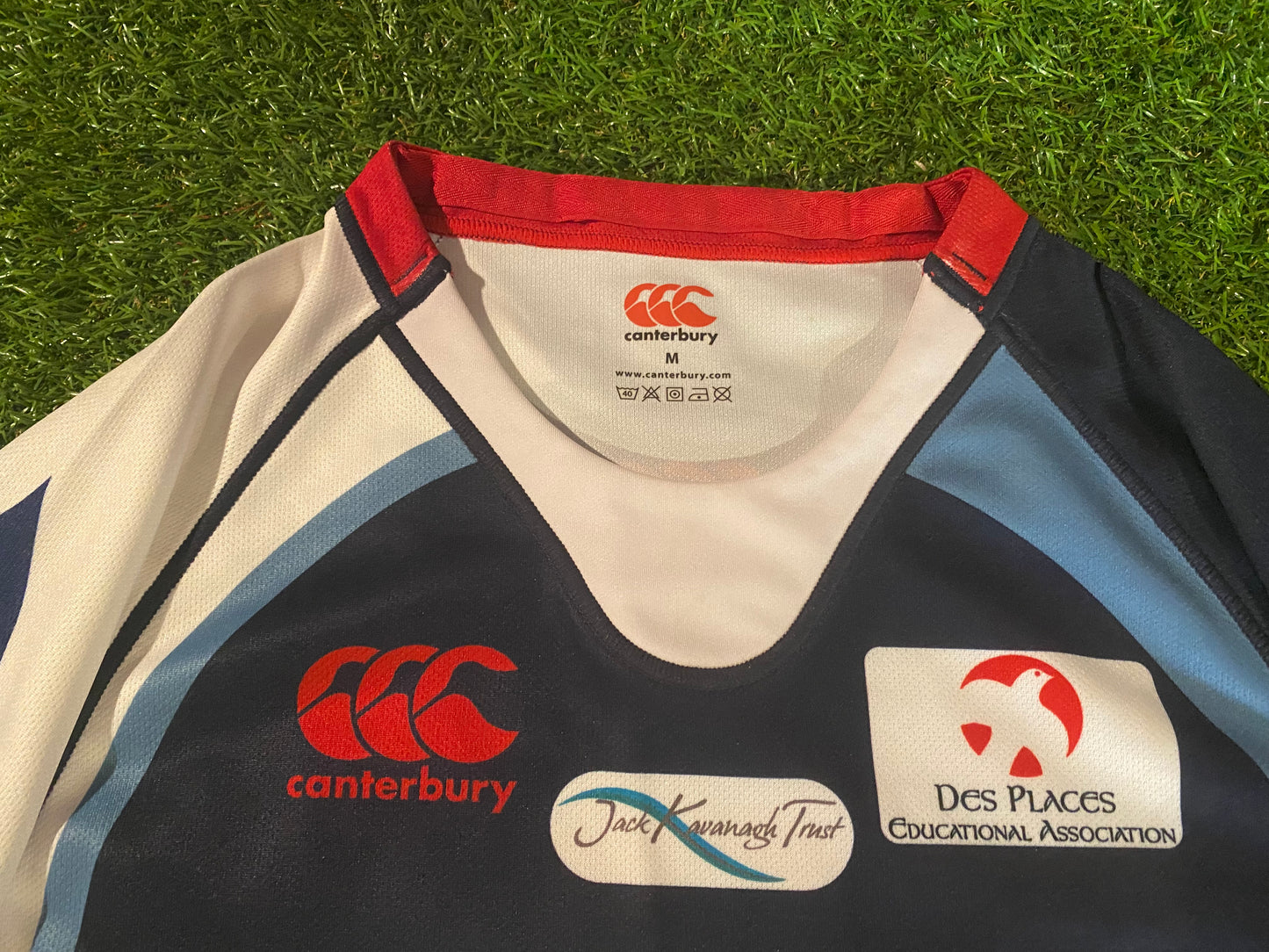 Jack Kavanagh Trust Ireland Blackrock Rugby Union Medium mans Match Worn no2 Jersey