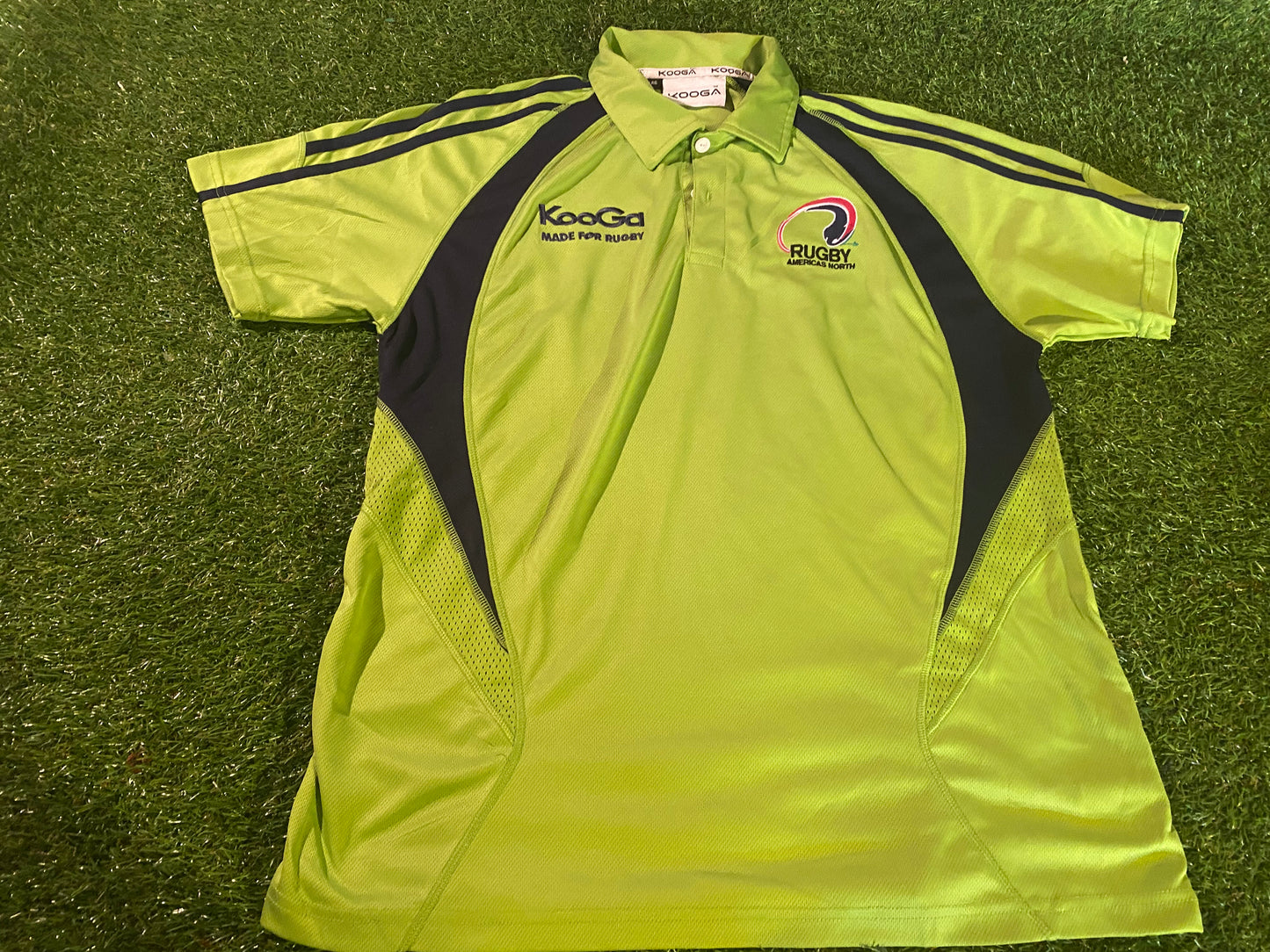 Americas North USA Rugby Union Football Large Mans Kooga Made Leisure Polo Jersey