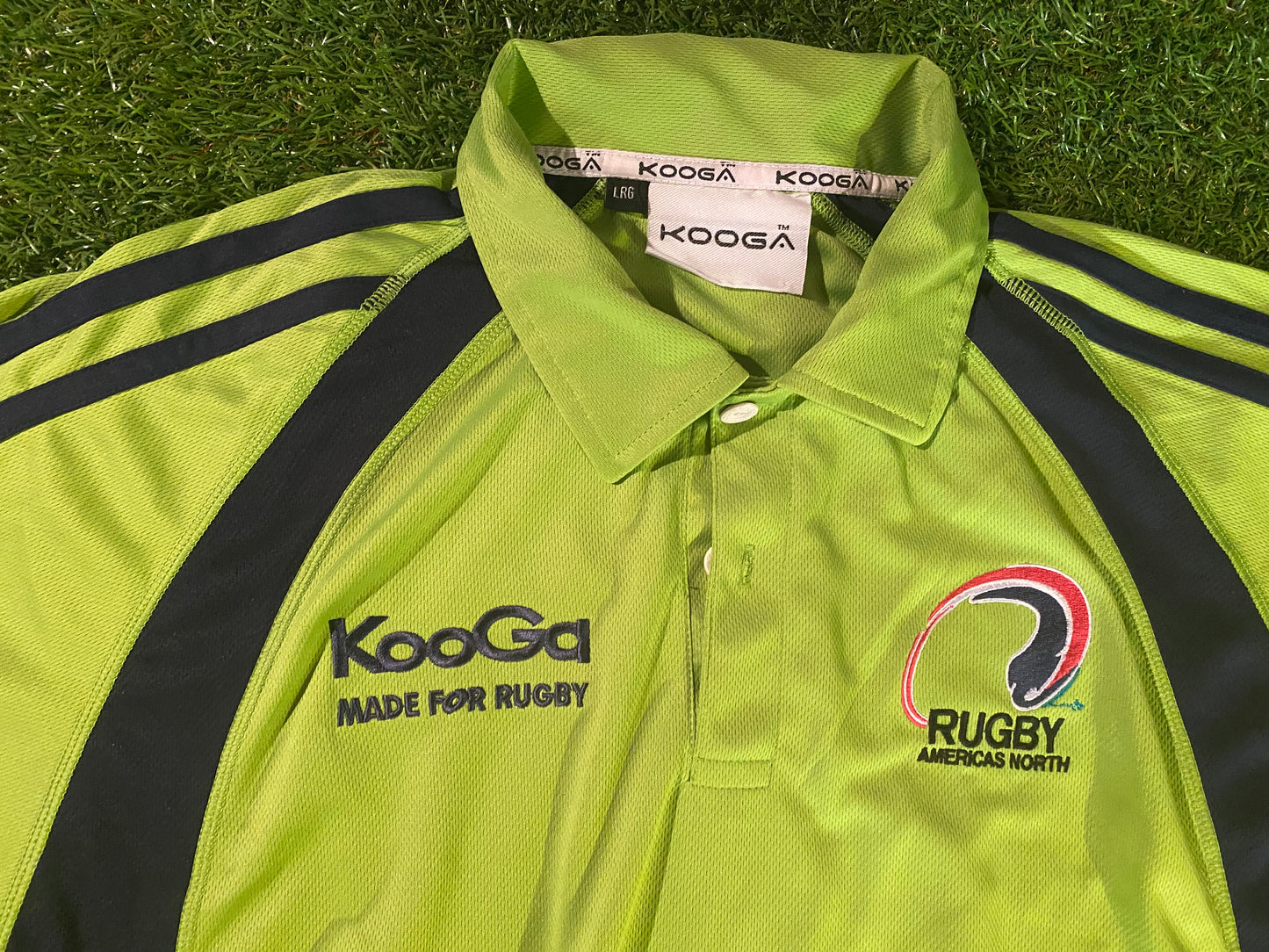 Americas North USA Rugby Union Football Large Mans Kooga Made Leisure Polo Jersey