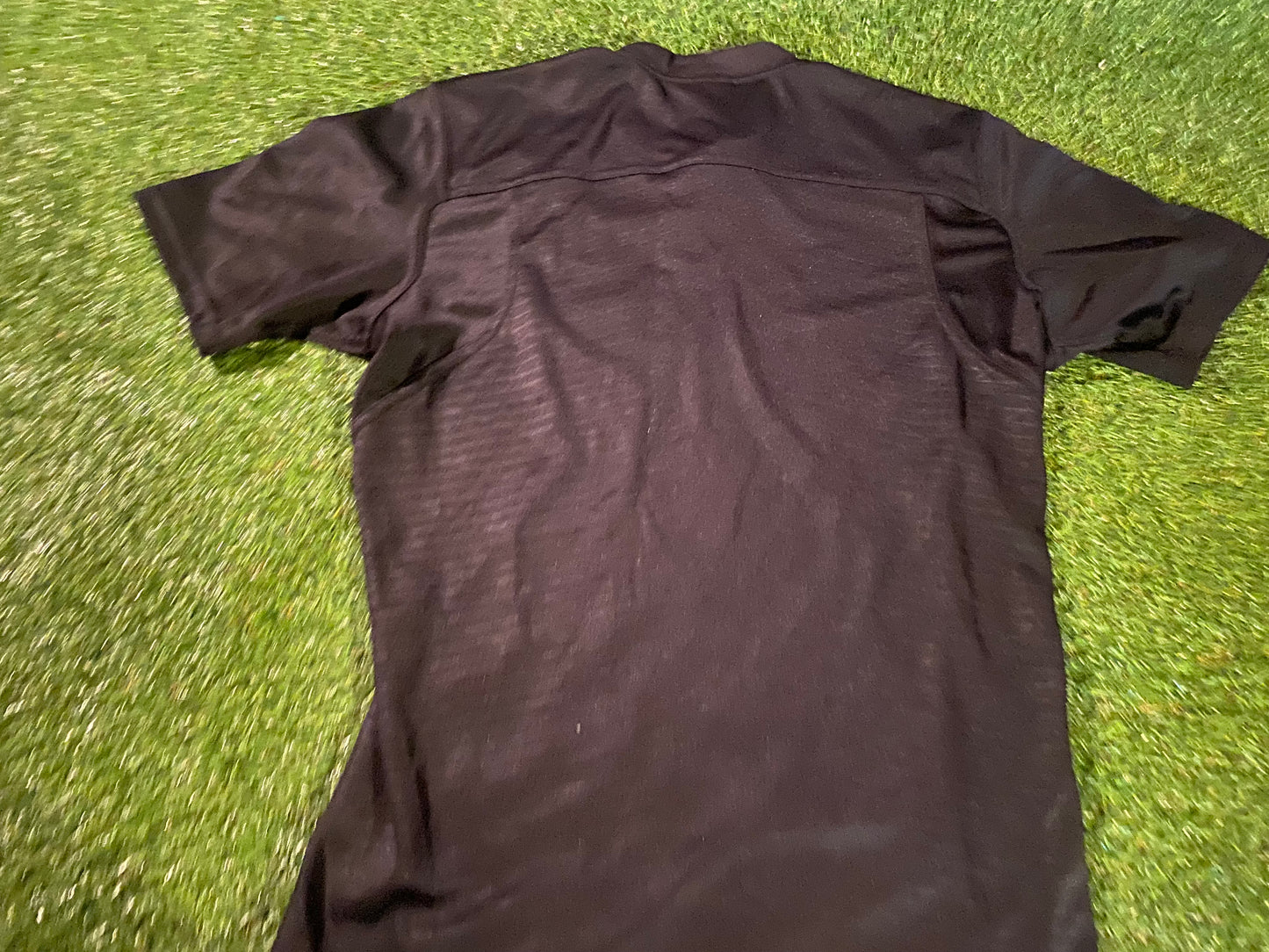 New Zealand All Blacks Rugby Union Football Large Mans Vintage Adidas Home Jersey