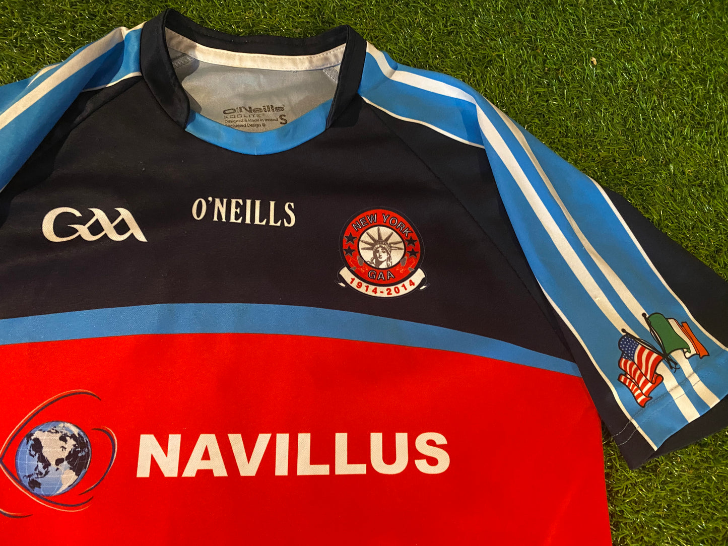 New York USA United States GAA Gaelic Football Hurling Small to Medium Mans Jersey