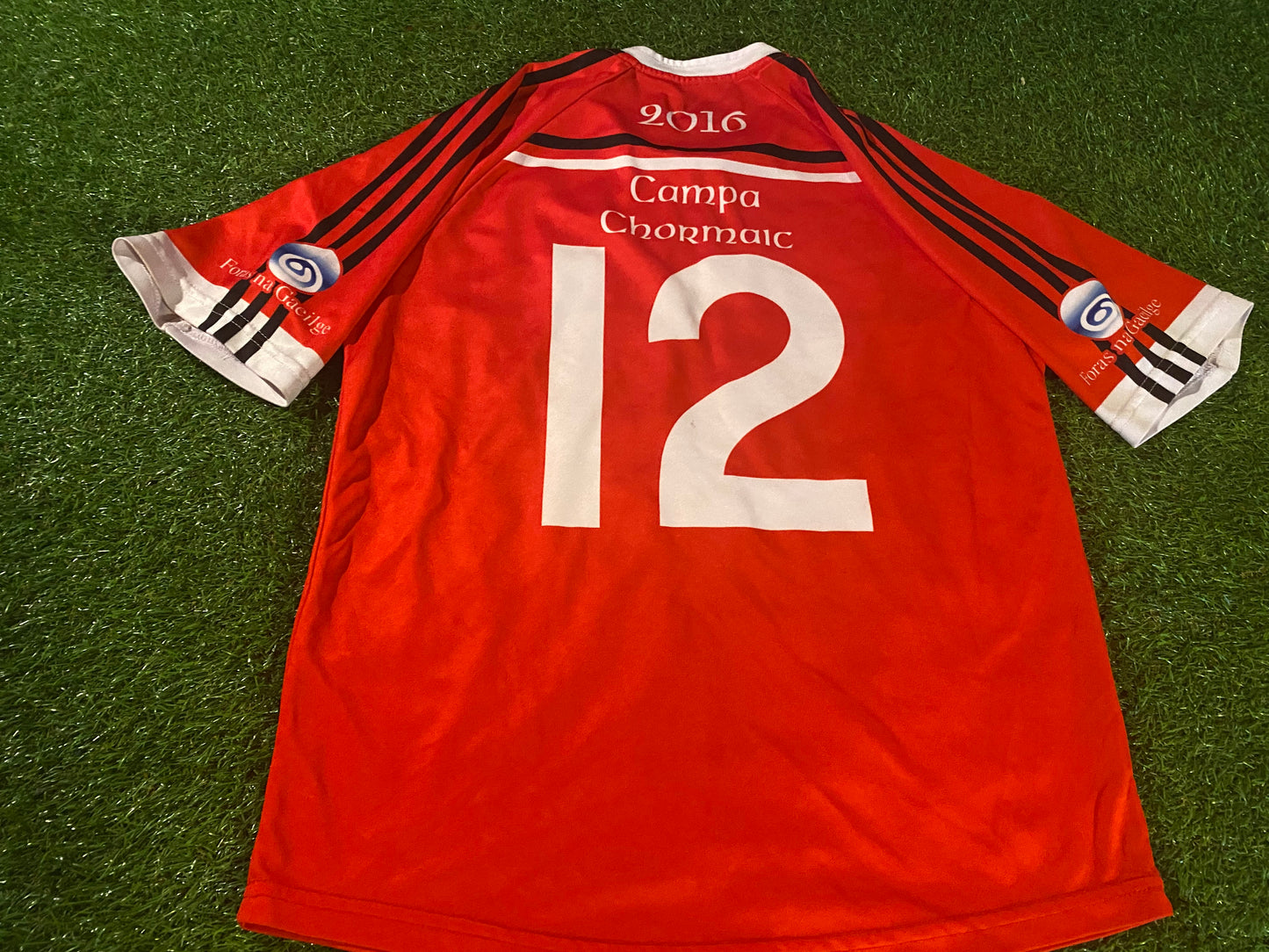 Tyrone Ireland Eire Irish GAA Gaelic Football Hurling Small Mans Match Worn no12 Jersey