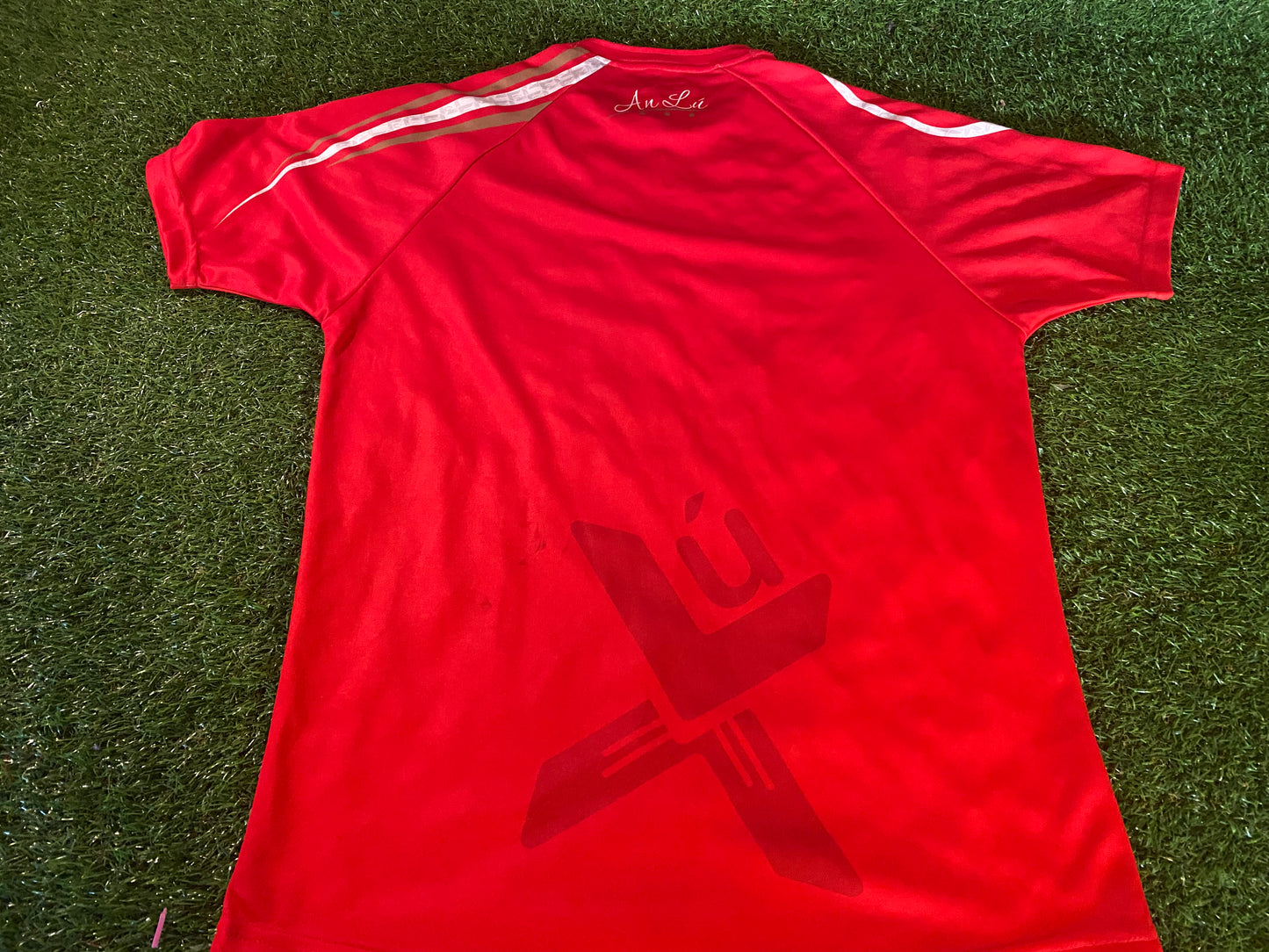 Co Louth Eire Ireland GAA Gaelic Hurling Football XL Extra Large Mans Tight Fit Jersey