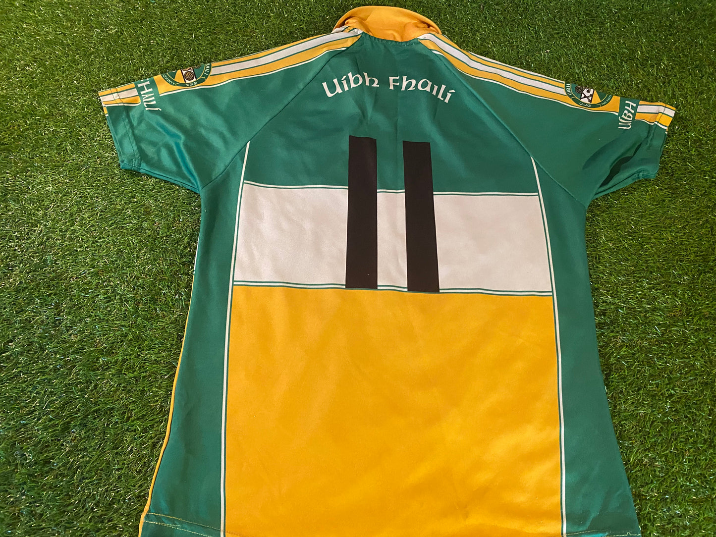 Co Offaly Ireland GAA Gaelic Football Hurling Medium Mans Tight Fit no11 Home Jersey