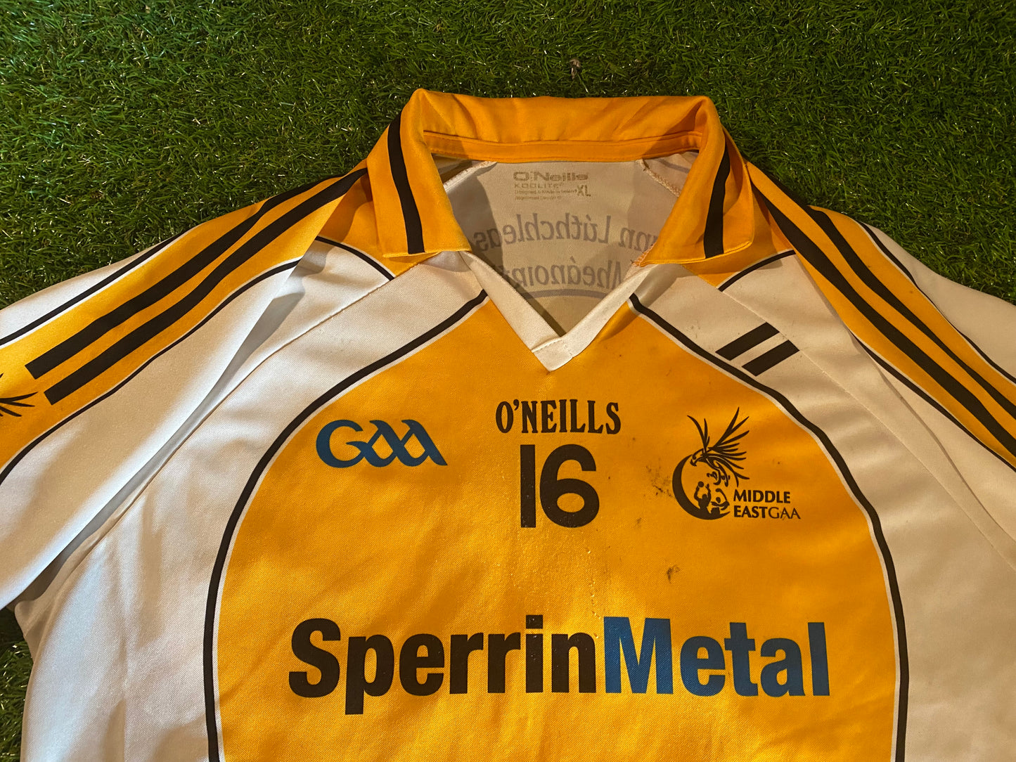 Middle East GAA Gaelic Football Eire Ireland Irish XL Extra Large Mans Rare Vintage Jersey