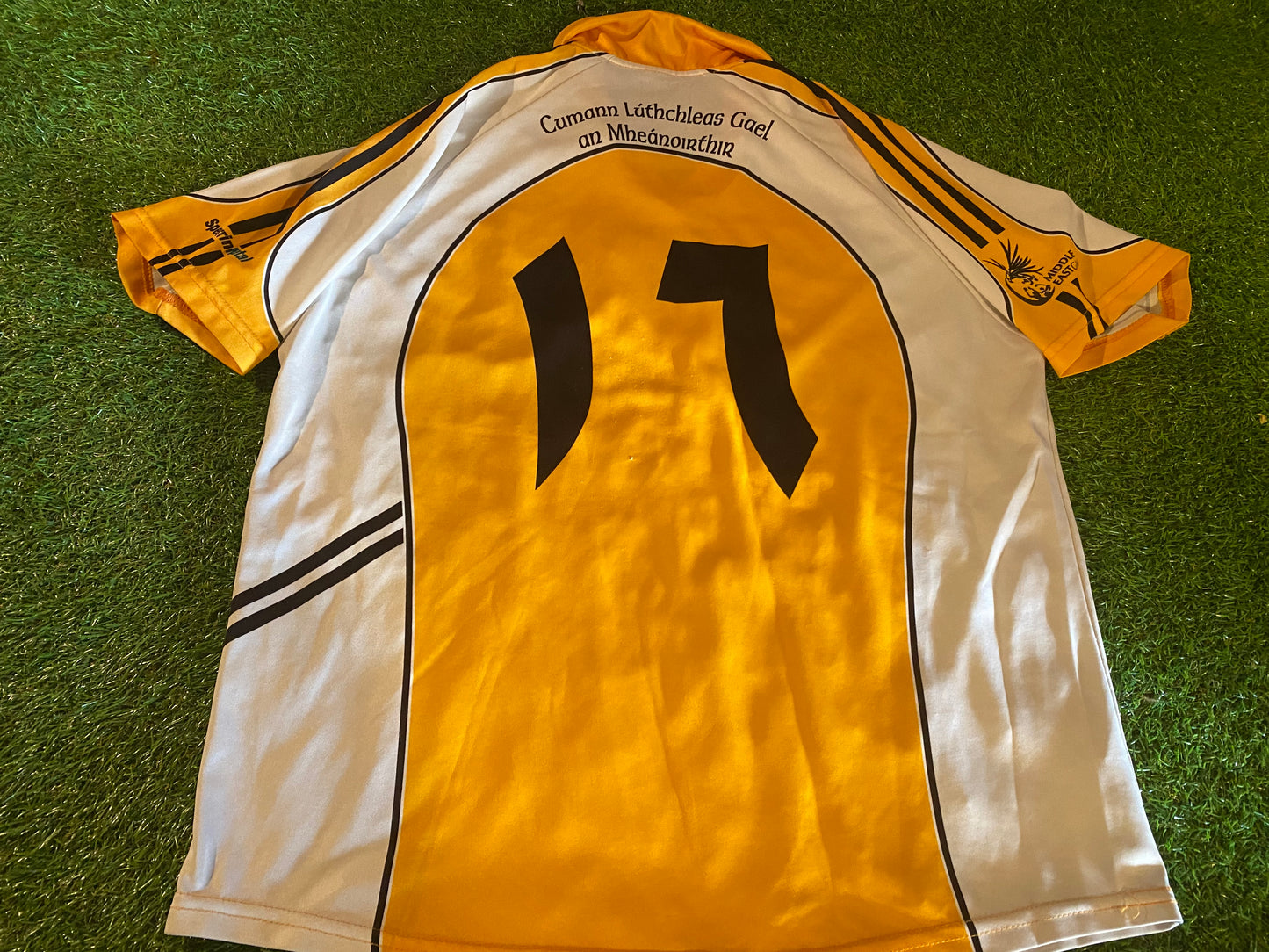 Middle East GAA Gaelic Football Eire Ireland Irish XL Extra Large Mans Rare Vintage Jersey