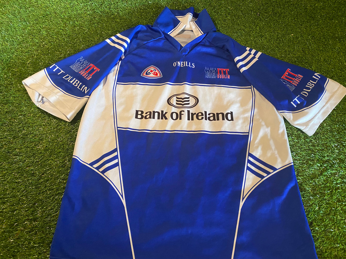ITT Dublin Eire Irish Ireland GAA Gaelic Football Hurling Large Mans Match Worn no15 Jersey