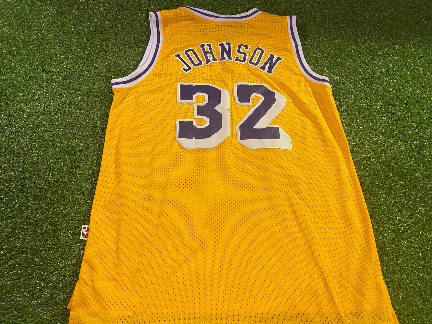LA Lakers NBA USA United States of America Basketball Large Mans Johnson no32 Jersey