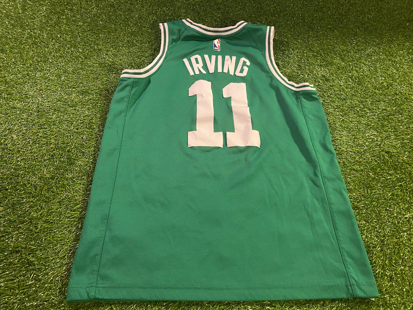 Boston Celtics NBA USA United States of America Basketball Medium Mans Adidas Irving no11 Jersey