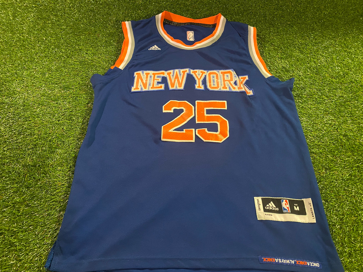 New York Knicks NBA USA United States of America Basketball Medium Mans Rose no25 Jersey
