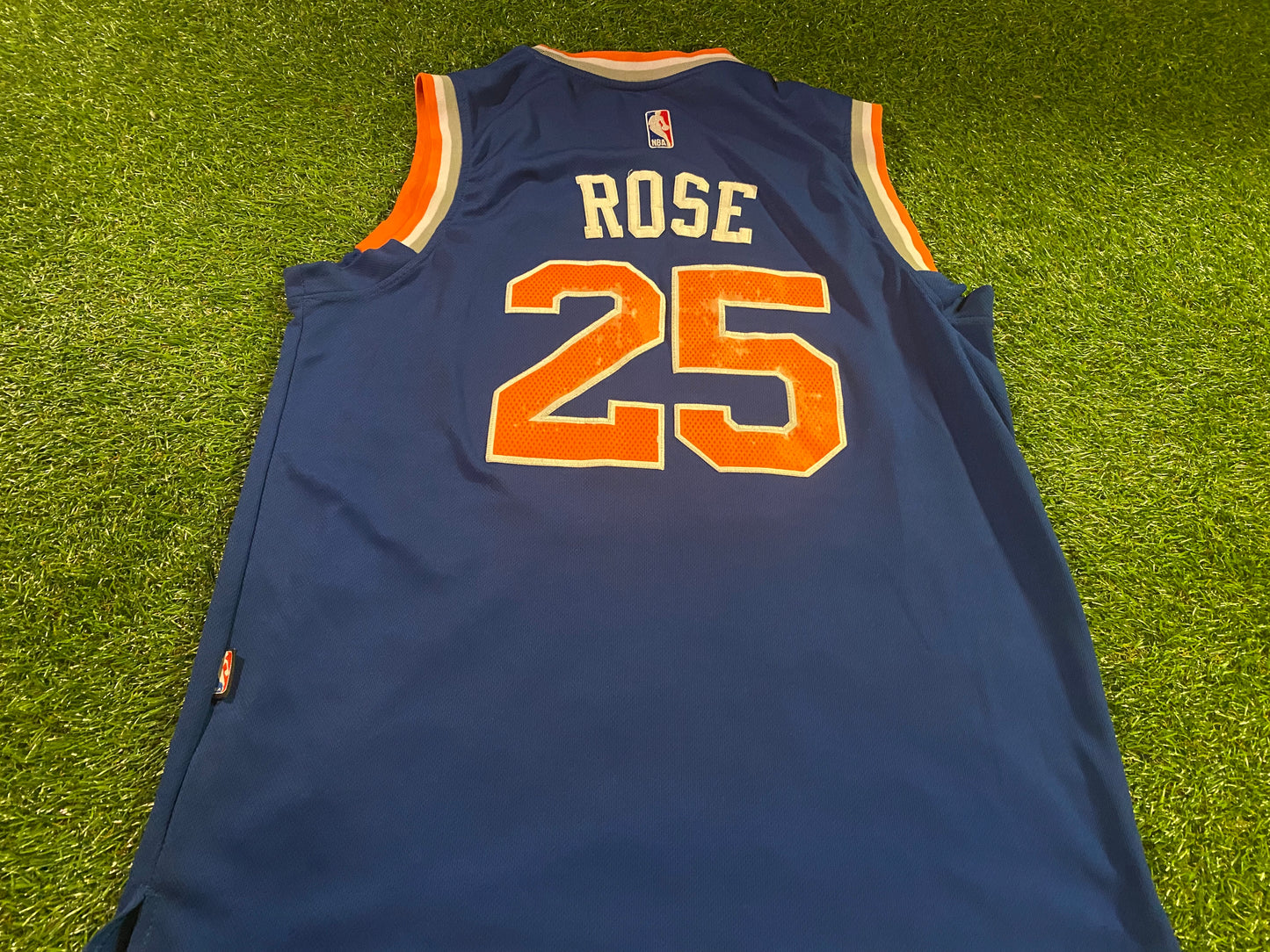 New York Knicks NBA USA United States of America Basketball Medium Mans Rose no25 Jersey