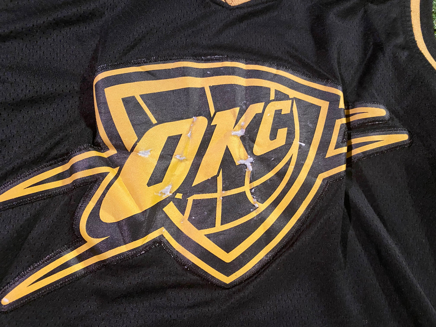 Oklahoma City NBA USA United States of America Basketball Medium Mans Westbrook no0 Jersey
