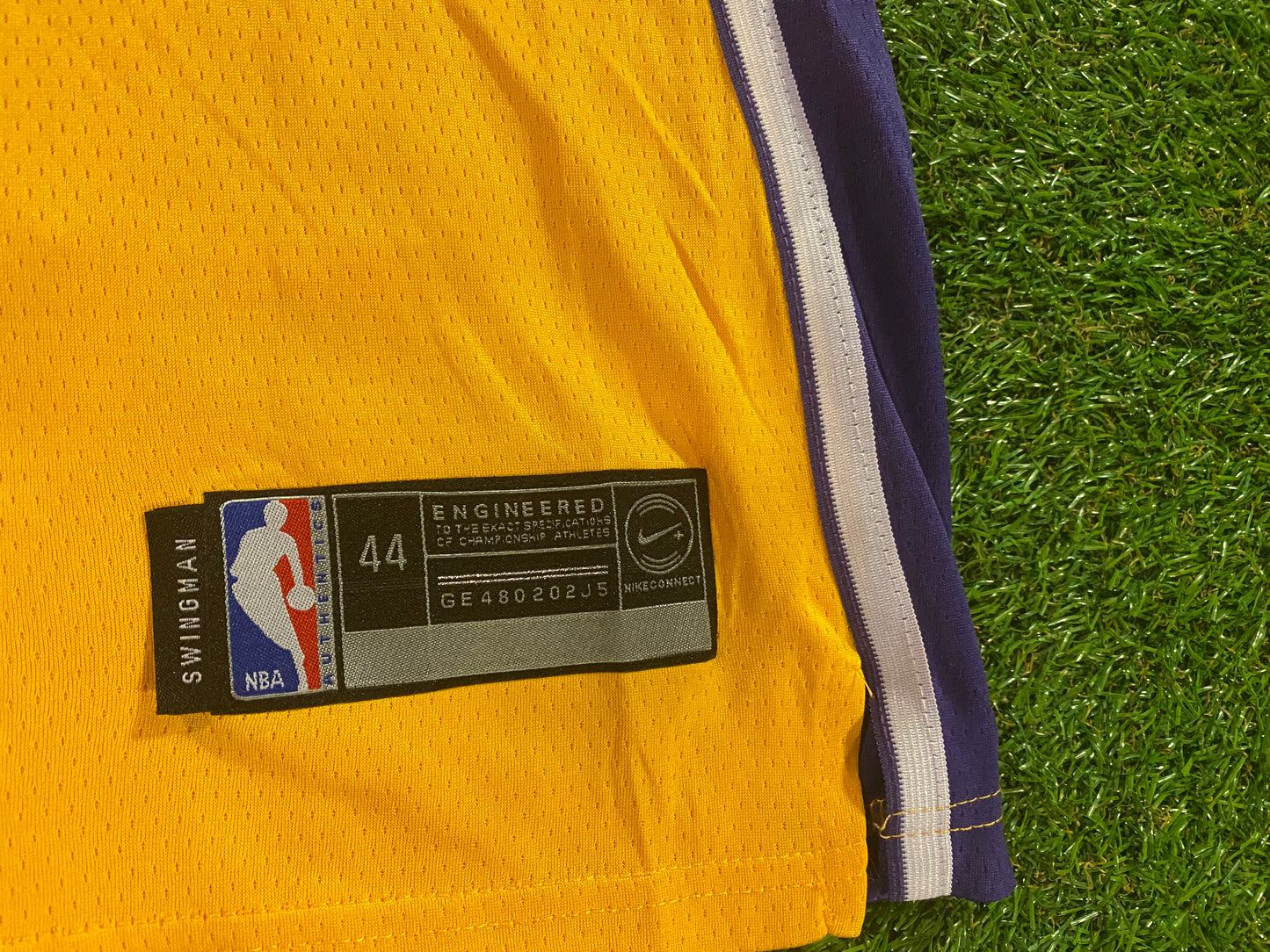 LA Lakers NBA USA United States of America Basketball Womans Size 10 Adidas Jersey