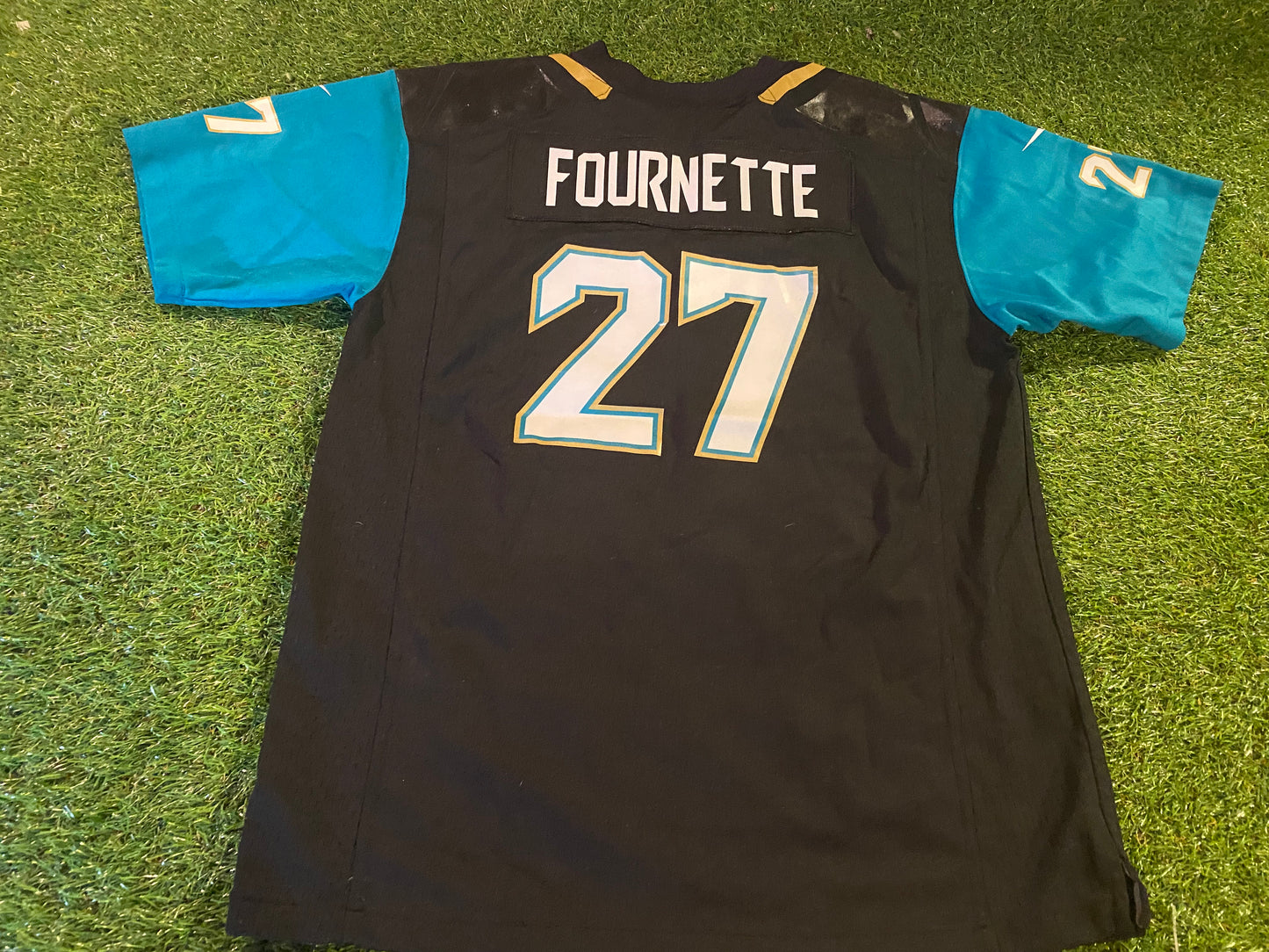 Jacksonville Jaguars NFL American Football USA XL Youth / Small Mans Fournette no27 Jersey