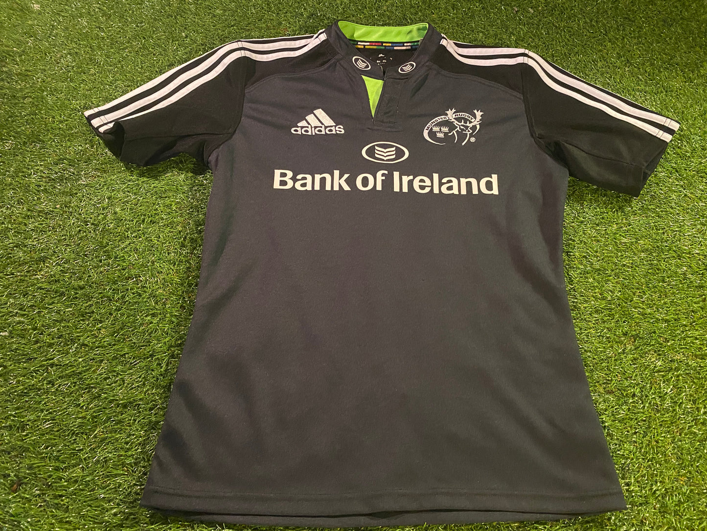 Munster Eire Irish Ireland Rugby Union Football Small Mans Adidas Away Jersey