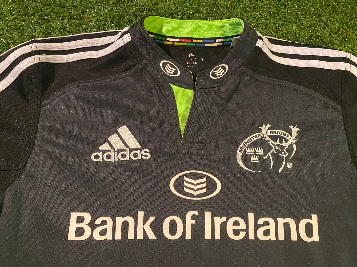 Munster Eire Irish Ireland Rugby Union Football Small Mans Adidas Away Jersey