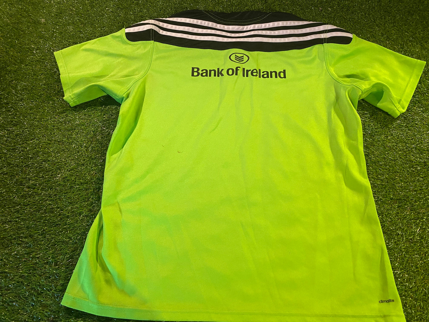 Munster Eire Irish Rugby Union Football XL Extra Large Mans Adidas Made Rare Jersey