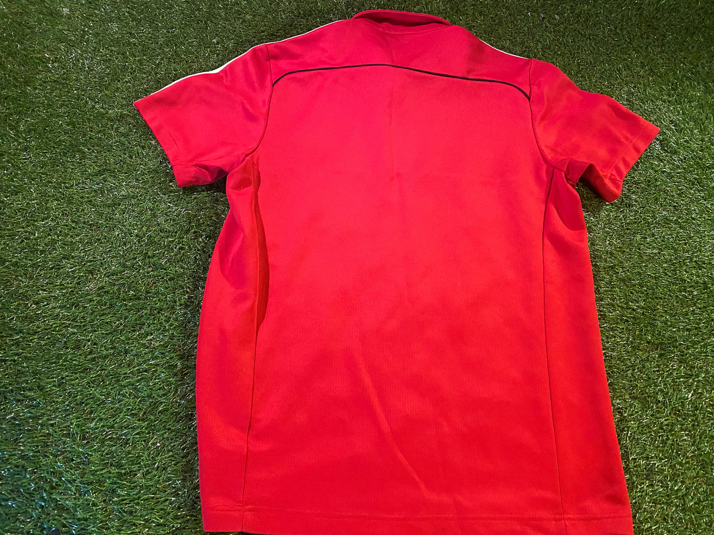 Munster Eire Irish Ireland Rugby Union Football Small Mans Heavier Adidas Polo Jersey