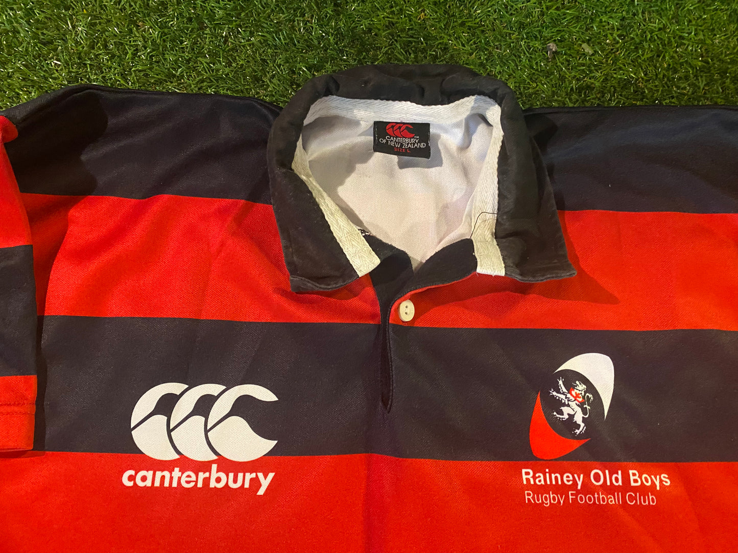 Rainey Old Boys RFC Northern Ireland Eire Irish Rugby Union Large Mans CCC Made Jersey