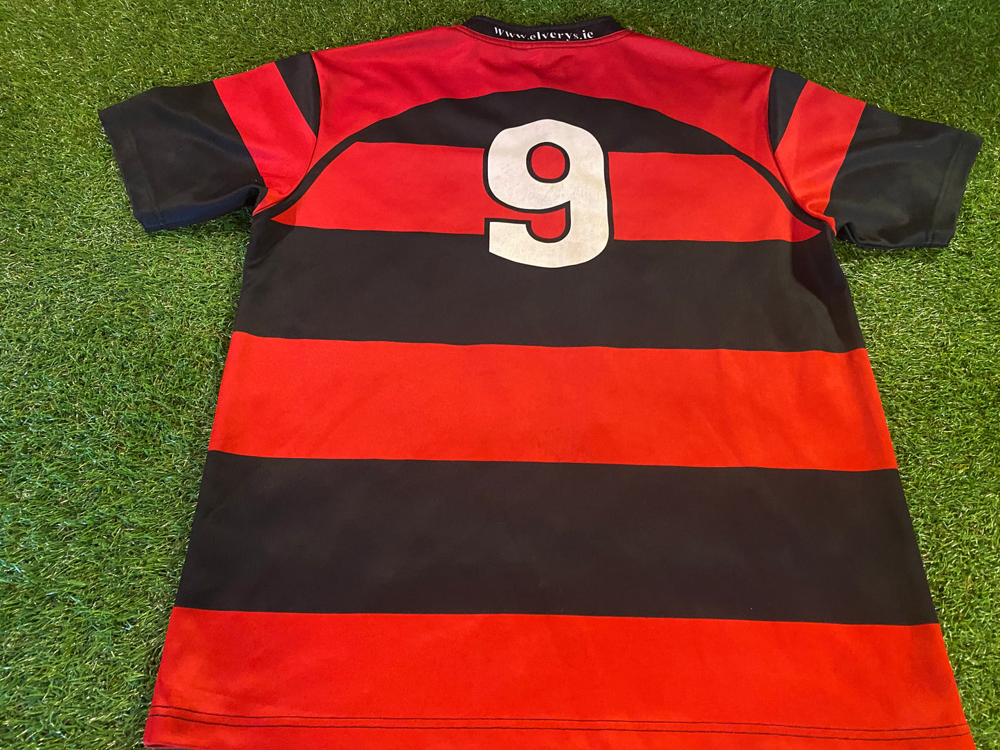Arklow Eire Ireland Irish Rugby Union XL Extra Large Mans Match Worn no9 Jersey
