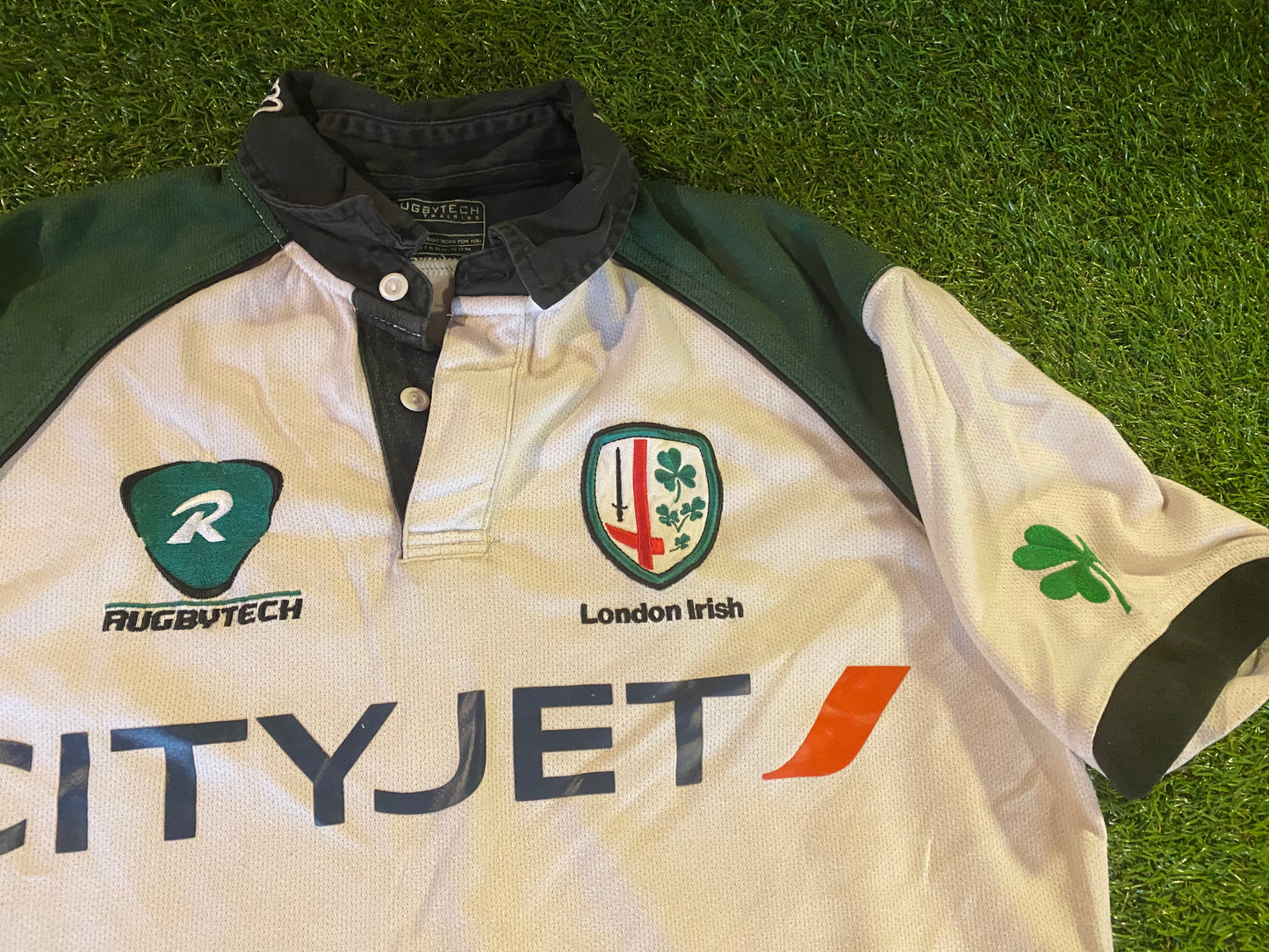 London Irish Premiership England Eire Ireland Rugby Union Medium Mans Away Jersey